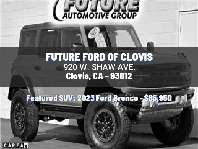 FUTURE FORD OF CLOVIS