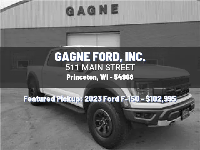 GAGNE FORD, INC.