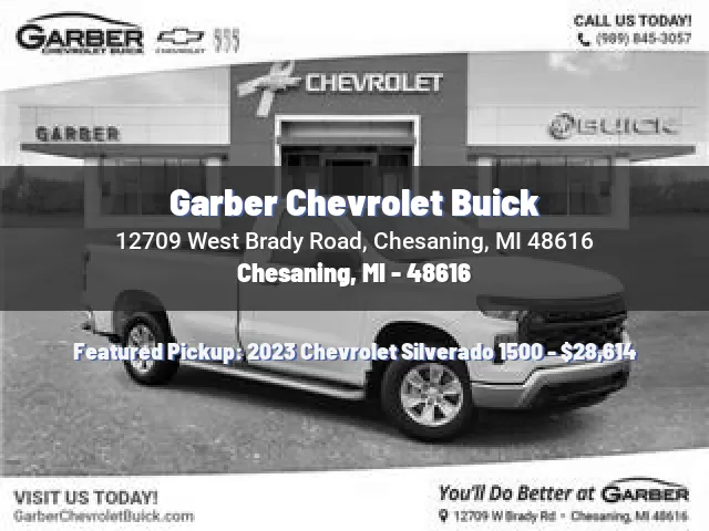 Garber Chevrolet Buick