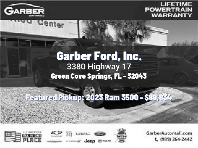 Garber Ford, Inc.