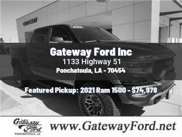 Gateway Ford Inc