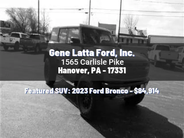 Gene Latta Ford, Inc.