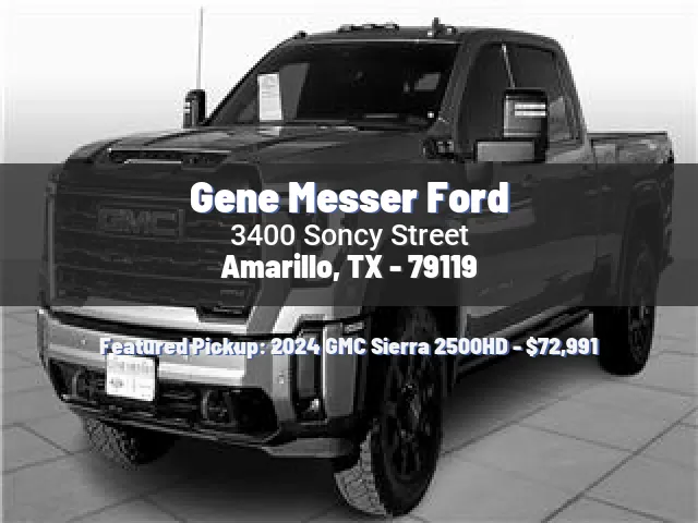 Gene Messer Ford