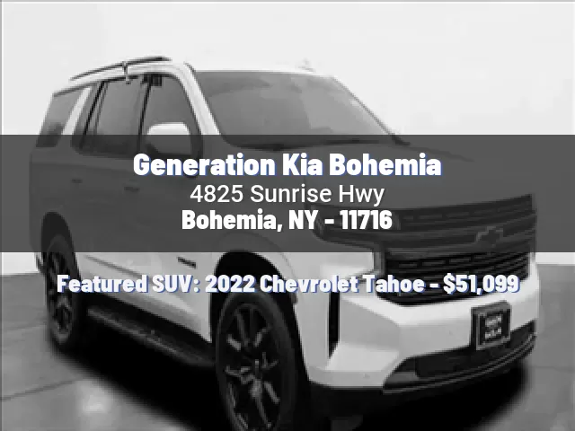 Generation Kia Bohemia