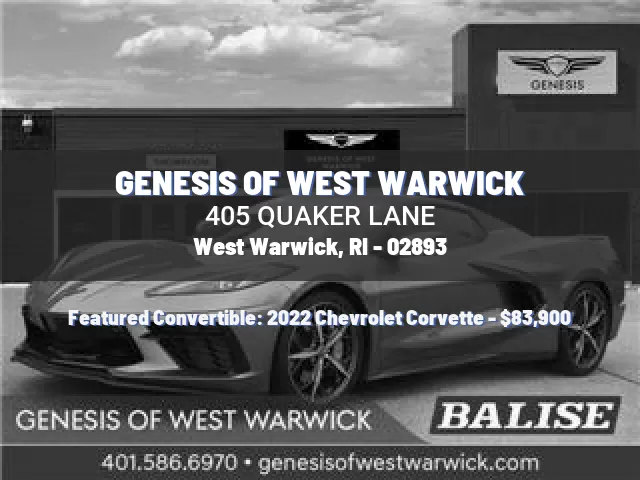 GENESIS OF WEST WARWICK