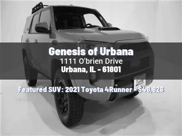 Genesis of Urbana