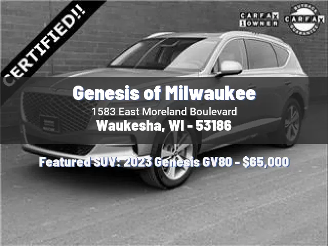 Genesis of Milwaukee