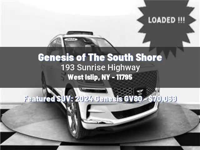 Genesis of The South Shore