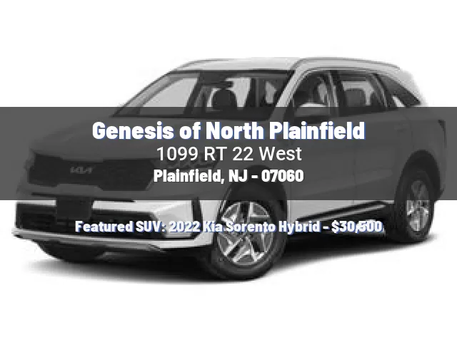 Genesis of North Plainfield