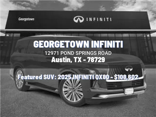 GEORGETOWN INFINITI