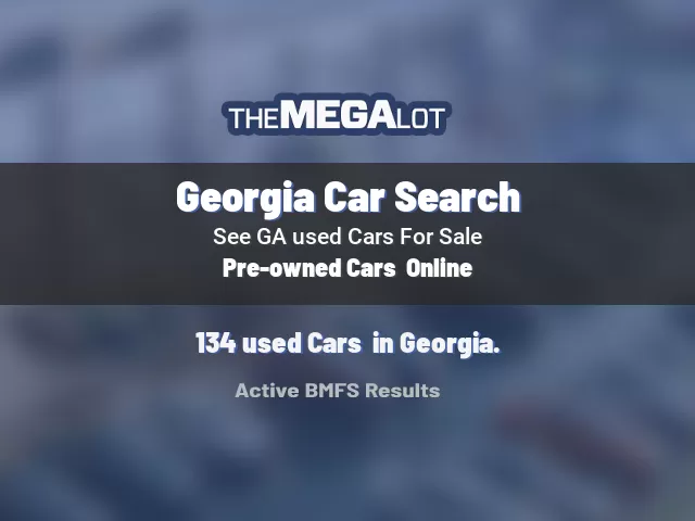 Georgia Car Search