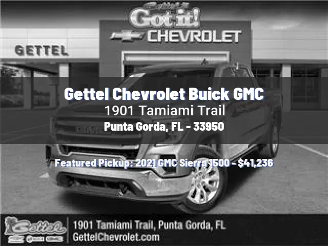 Gettel Chevrolet Buick GMC