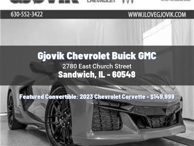 Gjovik Chevrolet Buick GMC