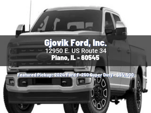 Gjovik Ford, Inc.