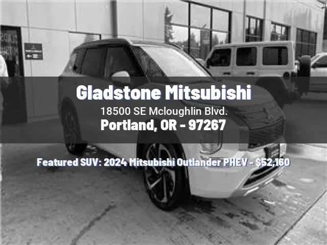 Gladstone Mitsubishi