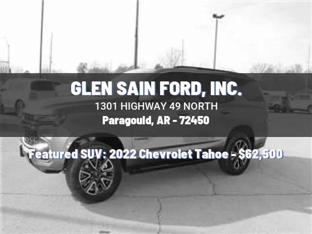 GLEN SAIN FORD, INC.