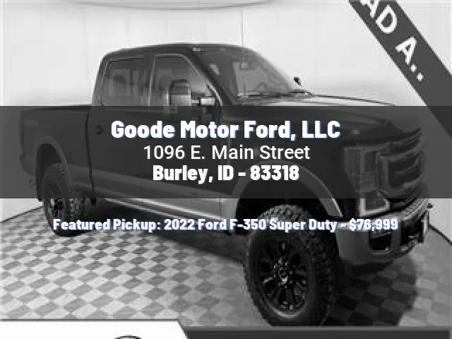 Goode Motor Ford, LLC