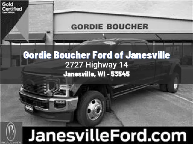 Gordie Boucher Ford of Janesville