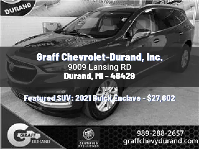 Graff Chevrolet-Durand, Inc.