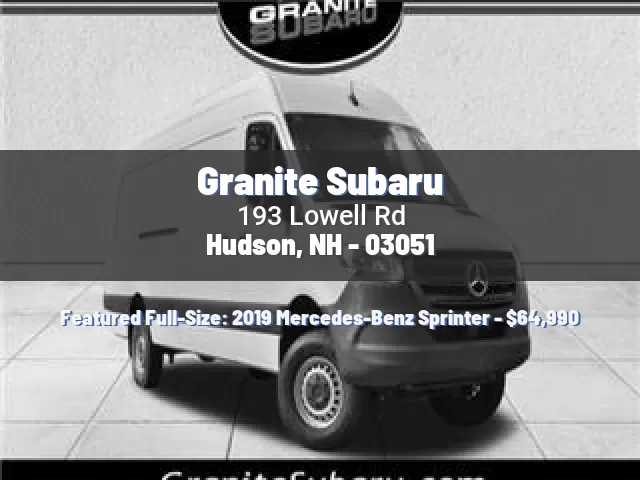 Granite Subaru