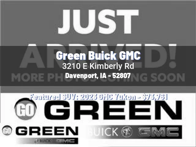 Green Buick GMC