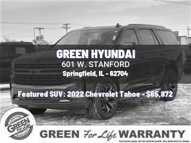 GREEN HYUNDAI