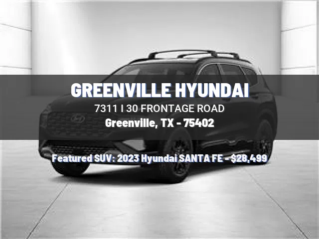 GREENVILLE HYUNDAI