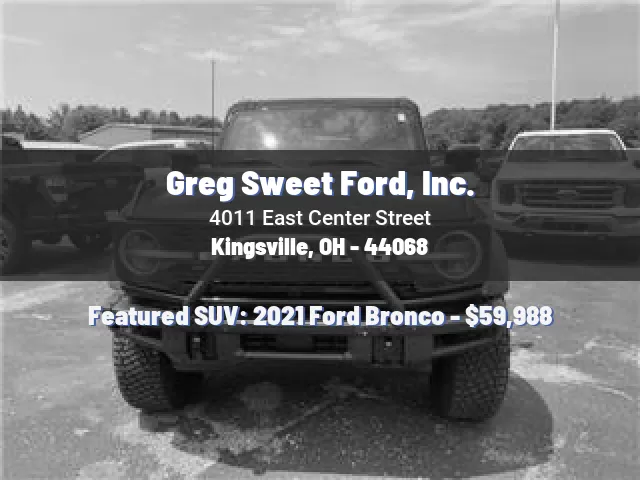 Greg Sweet Ford, Inc.