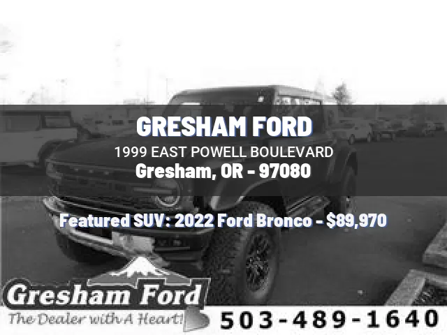 GRESHAM FORD