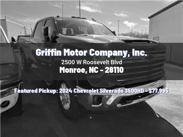 Griffin Motor Company, Inc.