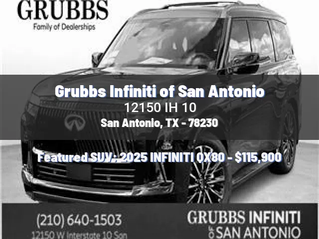 Grubbs Infiniti of San Antonio