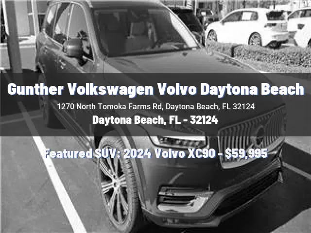 Gunther Volkswagen Volvo Daytona Beach