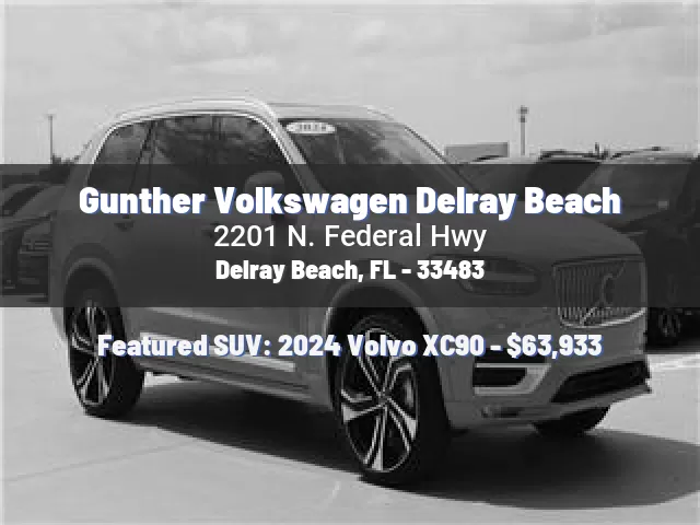 Gunther Volkswagen Delray Beach