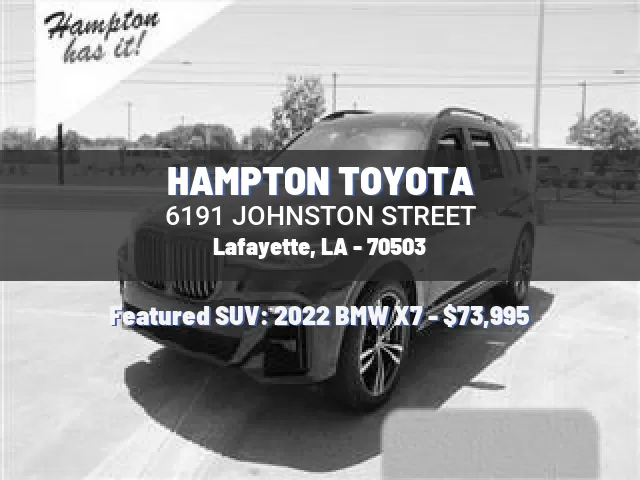 HAMPTON TOYOTA