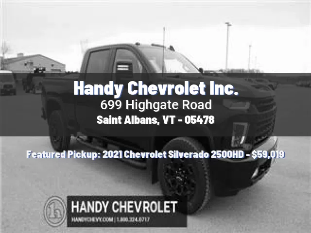 Handy Chevrolet Inc.