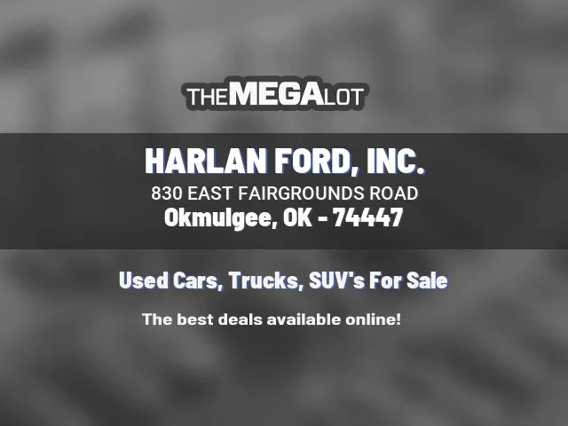 HARLAN FORD, INC.