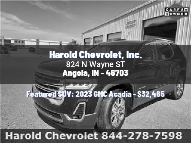 Harold Chevrolet, Inc.