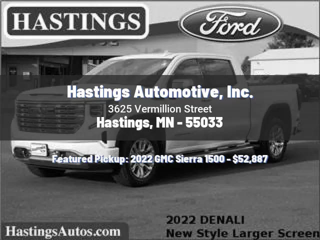 Hastings Automotive, Inc.