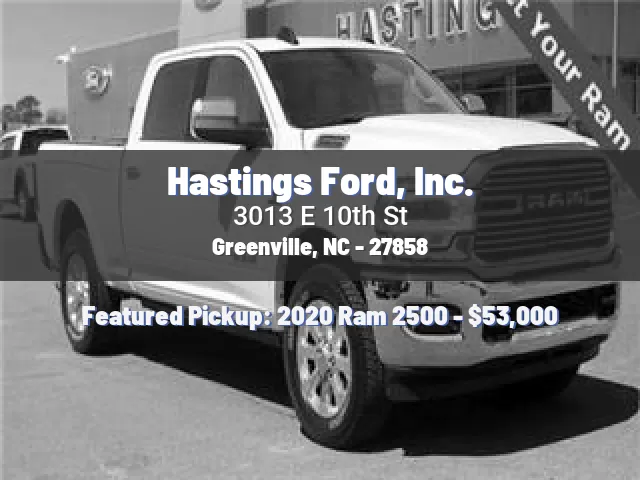 Hastings Ford, Inc.