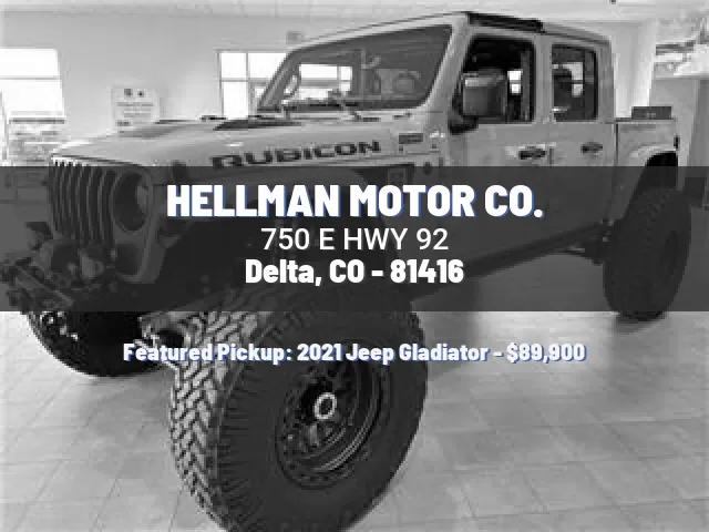 HELLMAN MOTOR CO.