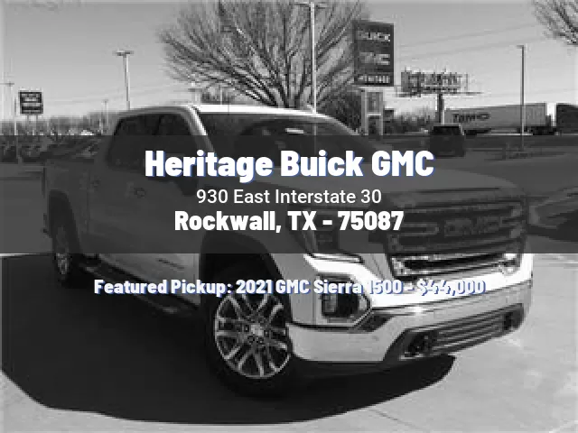 Heritage Buick GMC