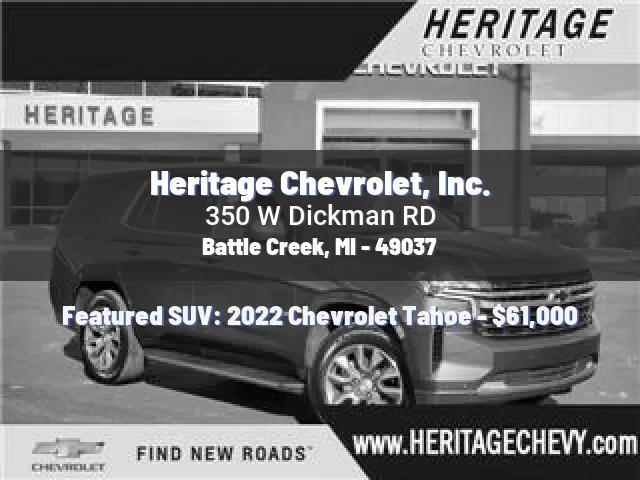 Heritage Chevrolet, Inc.