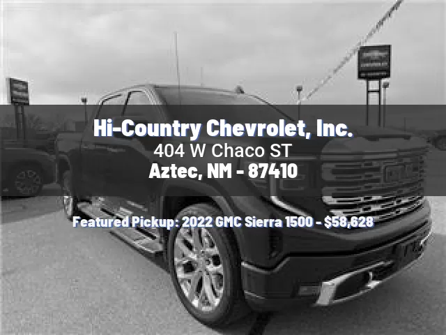 Hi-Country Chevrolet, Inc.