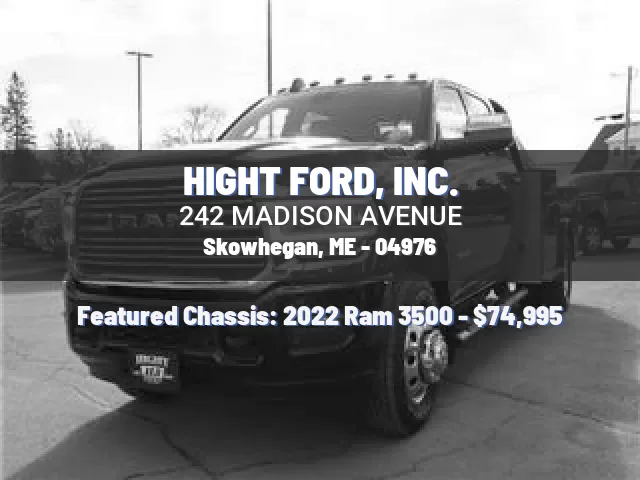 HIGHT FORD, INC.