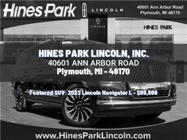 HINES PARK LINCOLN, INC.