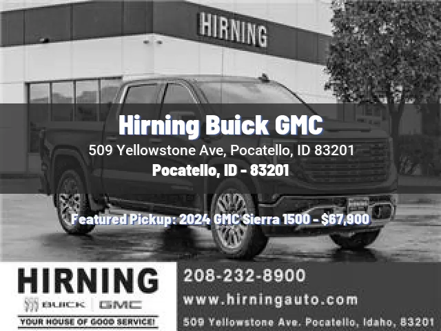 Hirning Buick GMC