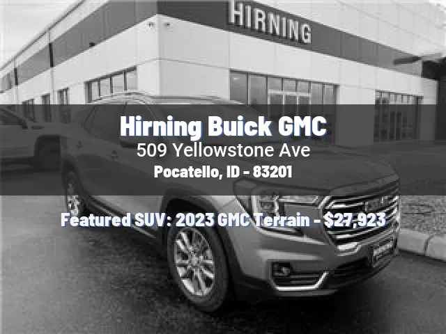 Hirning Buick GMC