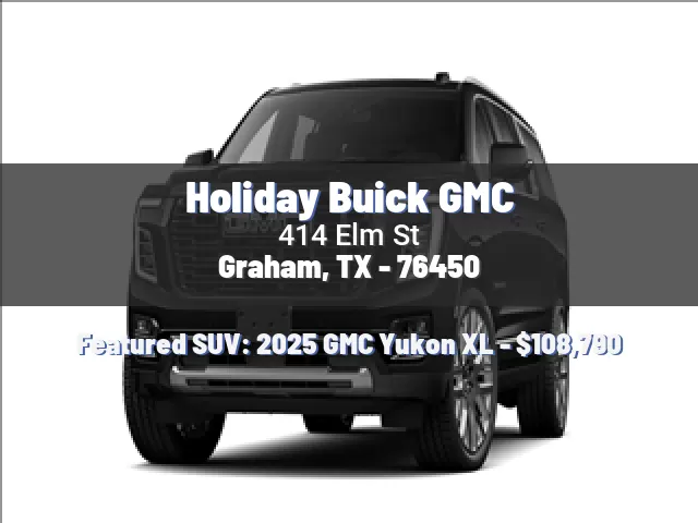 Holiday Buick GMC