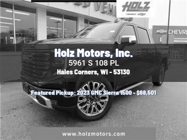 Holz Motors, Inc.