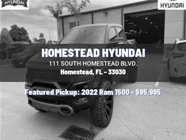 HOMESTEAD HYUNDAI